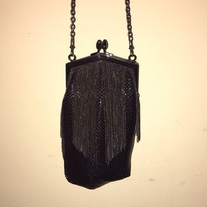 Whiting and Davis Fringe Evening Bag